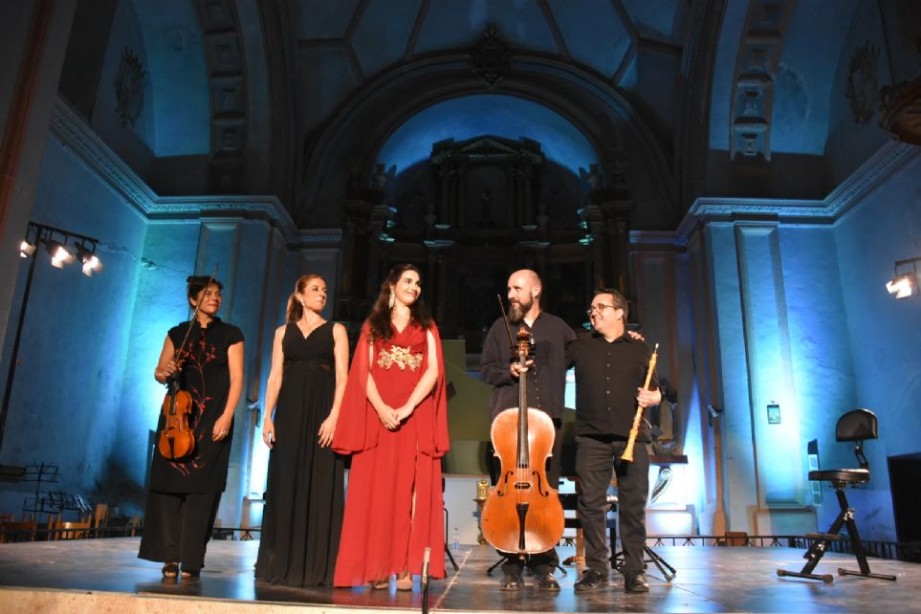 Bel�n Vaquero y P�rgamo Ensemble en el Festival de M�sica Renacentista y Barroca de V�lez Blanco