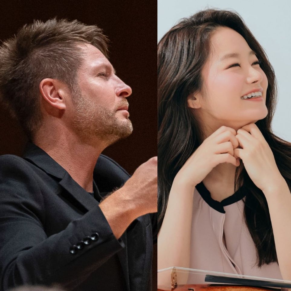 Krzysztof Urbanski y Bomsori,  esta semana con la Orquesta Nacional de Espaa