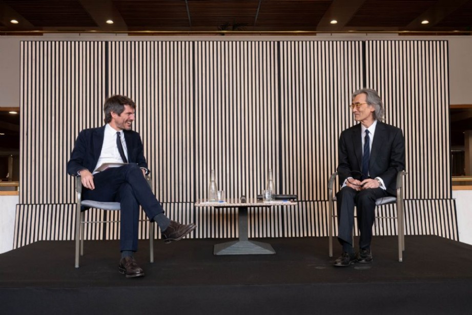 Encuentro entre Ernest Urtasun y Kent Nagano en Madrid