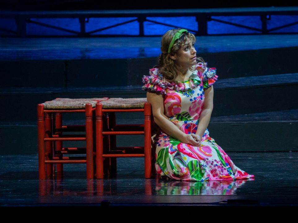 Beatriz Daz en Los gavilanes del Teatro Campoamor