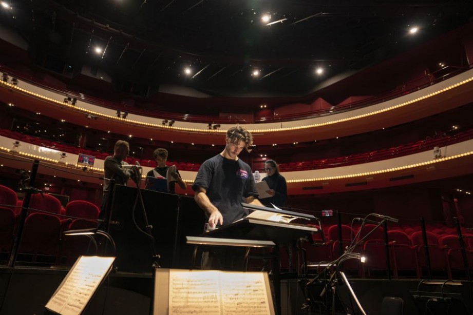 Alejandro Cantalapiedra con Viotti