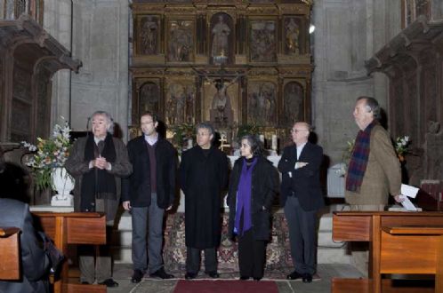 Javier Estrella, Alberto Recasens, ngel Snchez, Albina Cuadrado, Emilio Moreno y Luis Lpez de Lamadrid