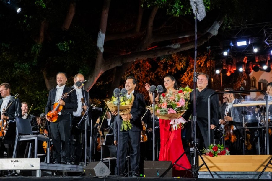 Anna Netrebko y Jorge de Le�n en el Festival �Santa Catalina Classics�