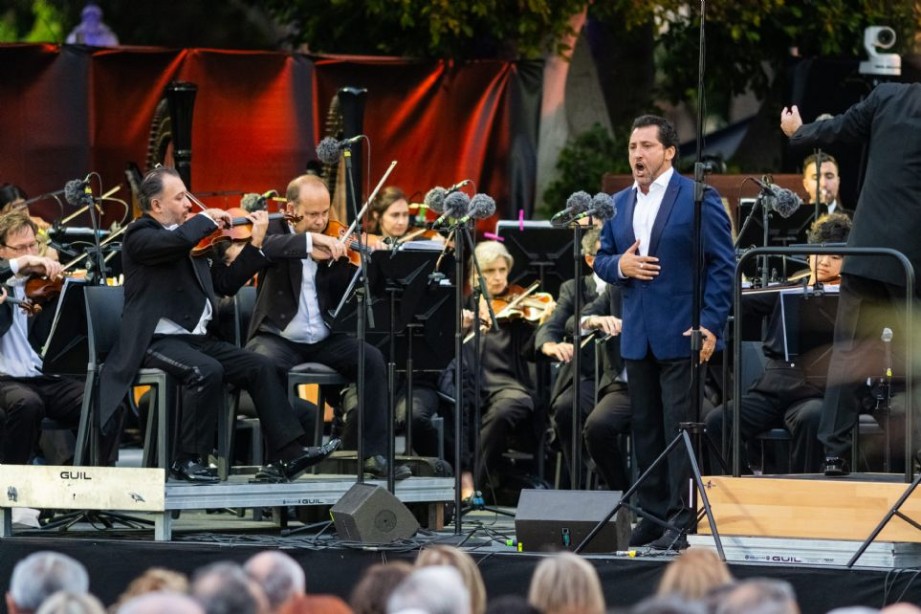 Anna Netrebko y Jorge de Le�n en el Festival �Santa Catalina Classics�