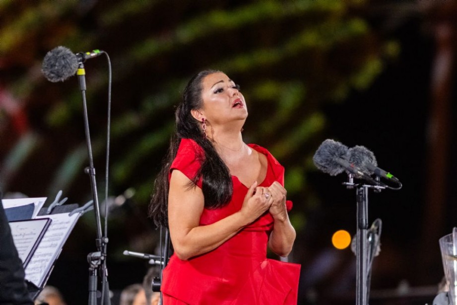 Anna Netrebko y Jorge de Le�n en el Festival �Santa Catalina Classics�