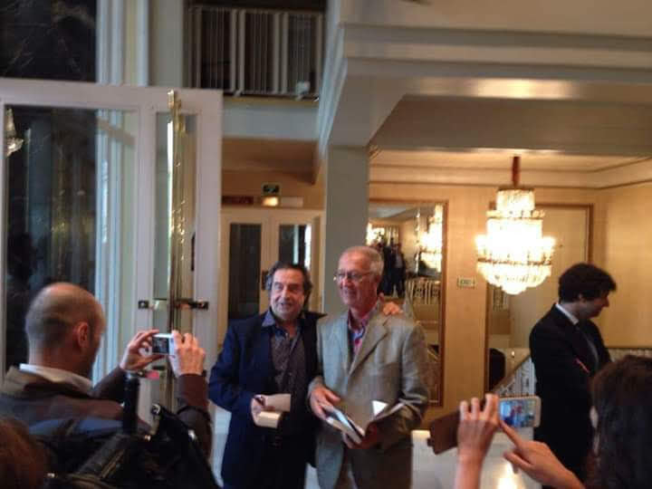 Vincenzo Menghini con Riccardo Muti