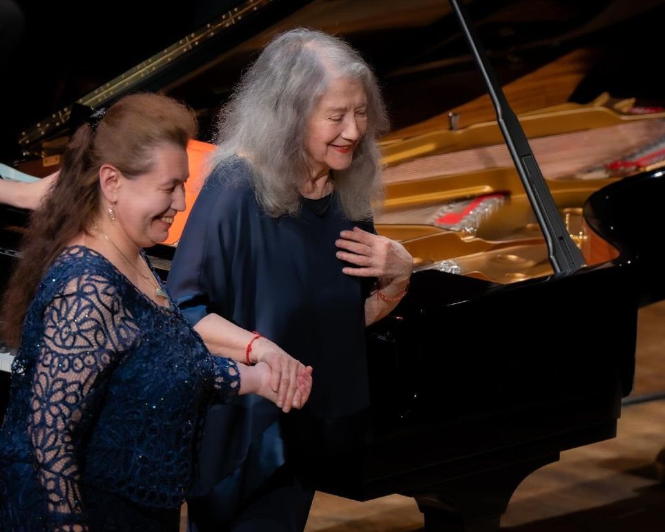 Martha Argerich y Lilya Zilberstein en el Konzerthaus de Viena