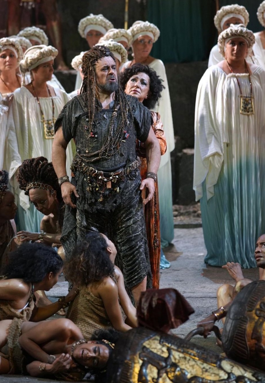 Carlos Álvarez en «Aida» de Verdi en el Teatro Real