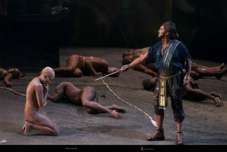 Jorge de Len en el Teatro Real, con Aida