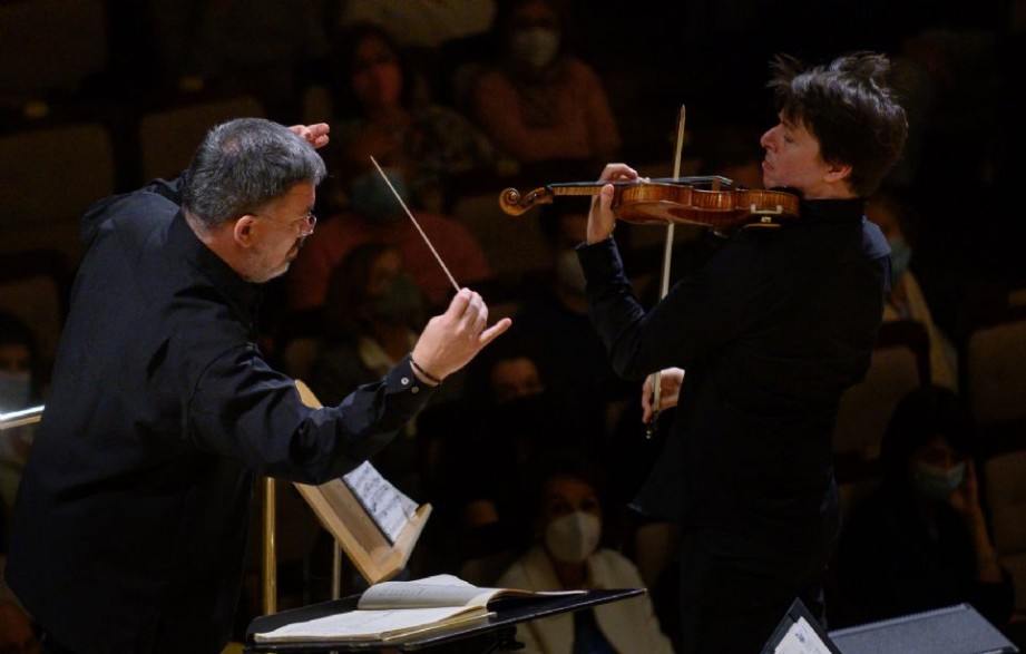 Alan Gilbert y Joshua Bell en Ibermsica