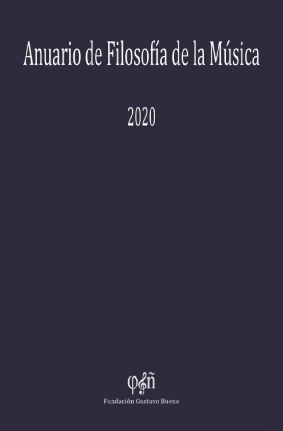 Anuario de Filosofa de la Msica 2020