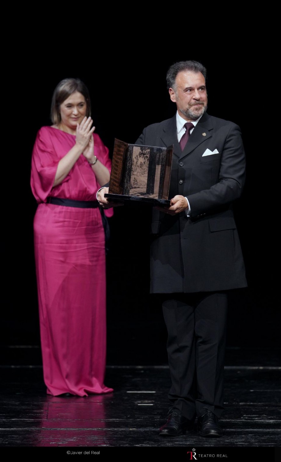 Carlos lvarez en los Premios Teatro Real