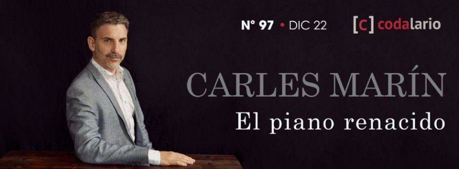 Carles Marín, portada de Codalario en diciembre de 2022