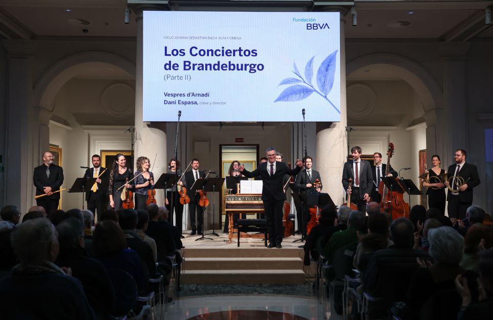 Dani Espasa, Fundacin BBVA, Vespres d`Arnad, Johann Sebastian Bach