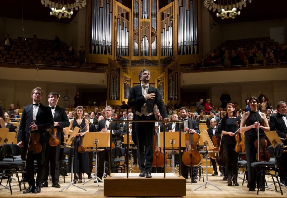 David Afkham y la Orquesta Nacional de Espaa