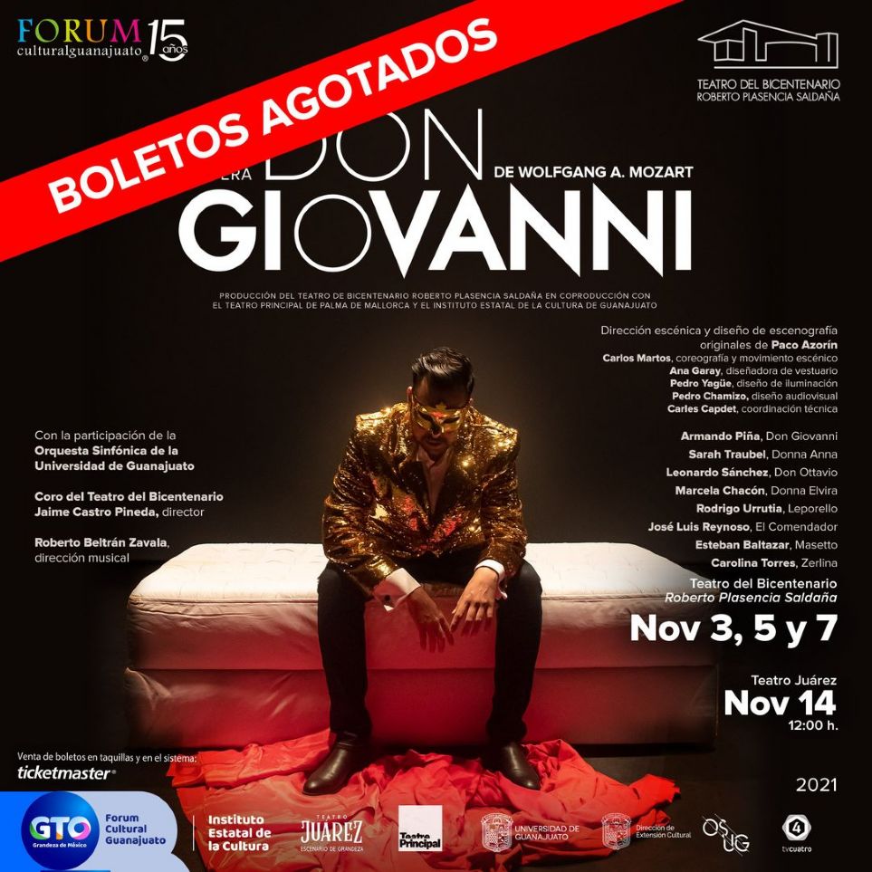 Don Giovanni en el Teatro del Bicentenario