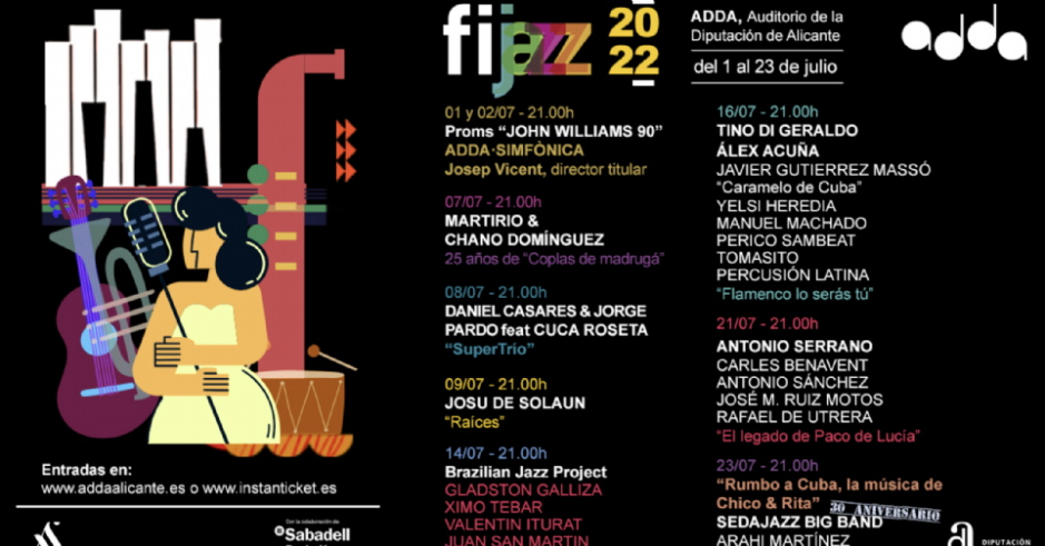 FESTIVAL FIJAZZ 2022 DE ALICANTE