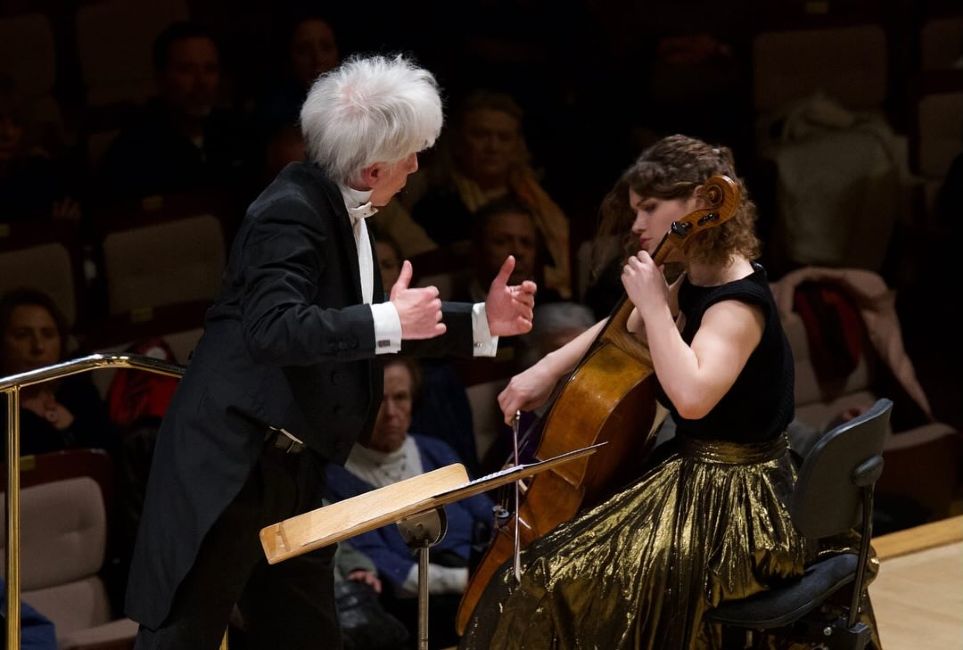 Giovanni Antonini y Julia Hagen con la Orquesta Nacional de Espaa