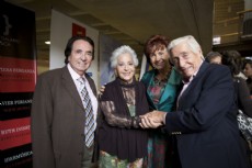 Enrique García Asensio, Teresa Berganza, María Isabel del Castillo y Joaquín Achúcarro. Foto: Fernando Frade