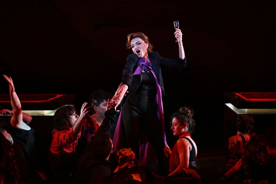 Ekaterina Bakanova en La traviata del Teatro Campoamor de Oviedo