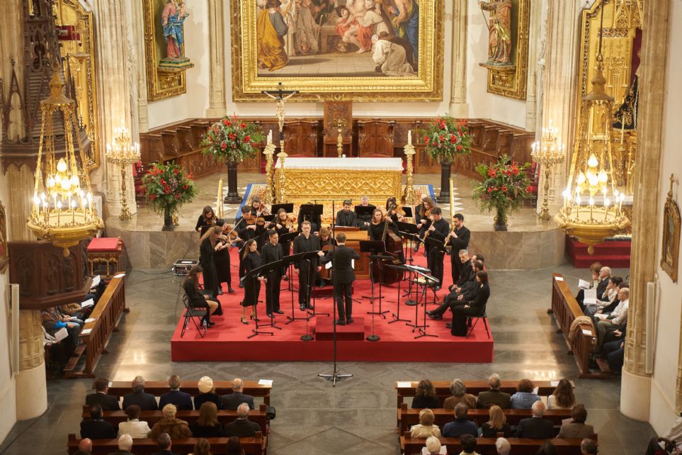 La Grande Chapelle, Albert Recasens, José de Nebra, Fundación Tatiana, Centro de Estudios Europa Hispánica, Centro Europeo de la Música