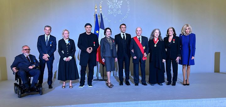 Daniel Barenboim y Martha Argerich, condecorados con la Legin de Honor de Francia