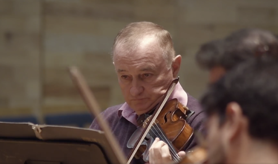 Mikhail Medvid, histrico concertino de la Sinfnica de Xalapa, se retira