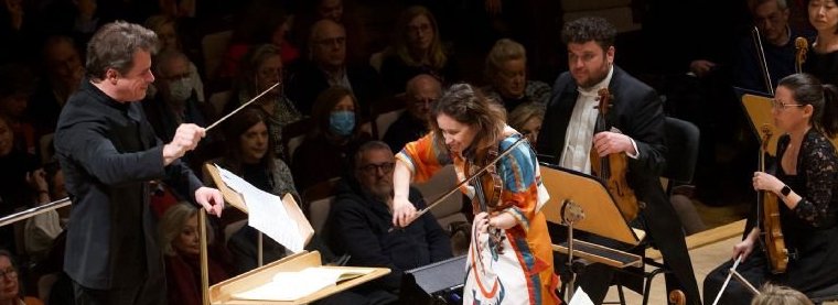 Patricia Kopatchinskaja, Jakub Hrusa y la Sinfónica de Bamberg, en el ciclo de Ibermúsica