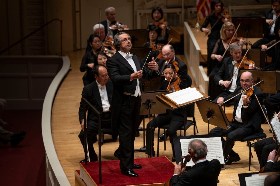 Riccardo Muti con la Sinfónica de Chicago